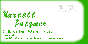 marcell potzner business card